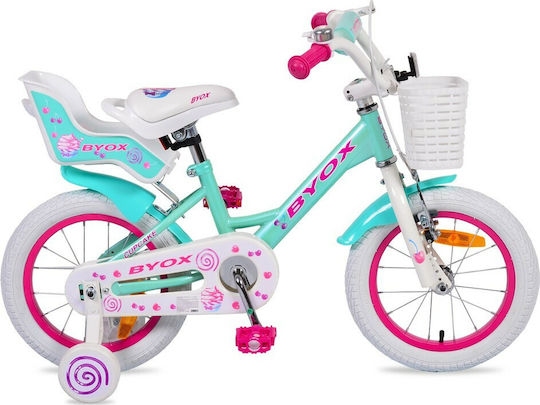 Byox Cupcake 16" Bicicletă Copii BMX Turcoaz