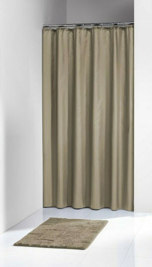 Sealskin Madeira Fabric Shower Curtain 180x200cm Sand 238501365