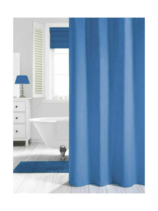 Sealskin Madeira Shower Curtain Fabric 180x200cm Blue