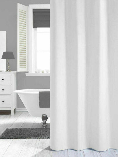 Sealskin Madeira Perdea de Baie Țesătură 180x200cm Albă 238501310