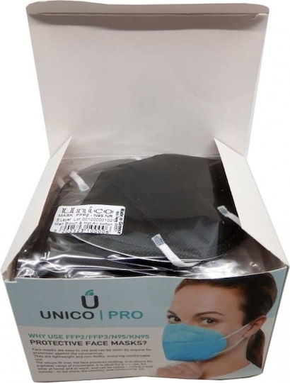 Unico Pro Маска за защита FFP2 Черен 25бр