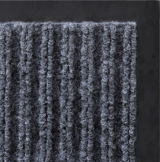 vidaXL Entrance Mat Straw with Anti-slip Backing Gray 160x220cm Grey