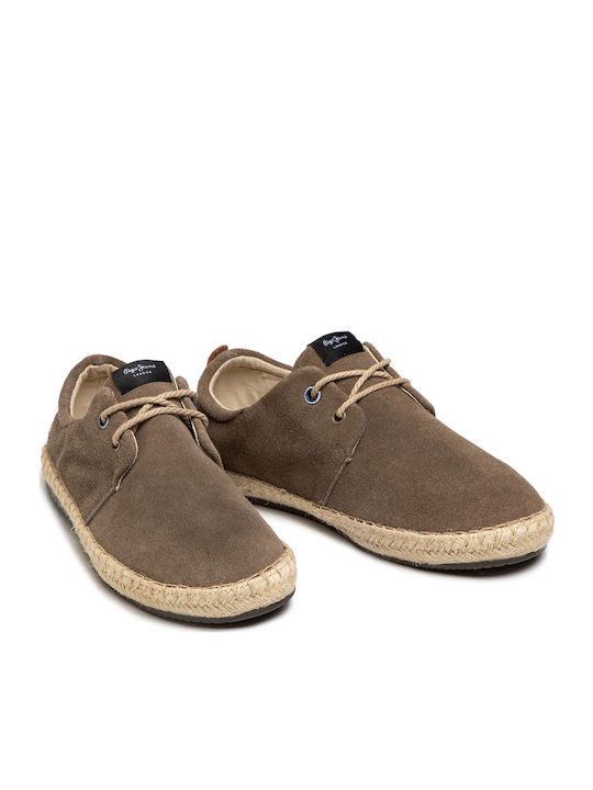 Tourist C-Smart Suede Men's Espadrilles Dark Stone