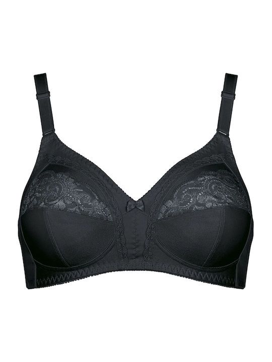 Claudette Bra with Light Padding without Underwire Black