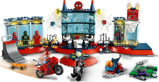 LEGO Spider-Man Marvel Spider Man Attack On The Spider Lair За 8+ Години