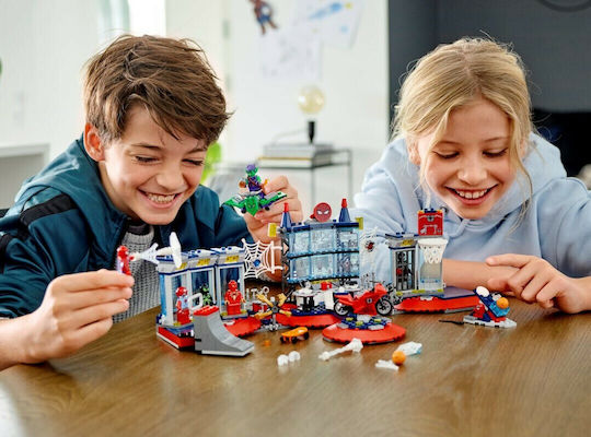 LEGO Spider-Man Marvel Spider Man Attack On The Spider Lair За 8+ Години
