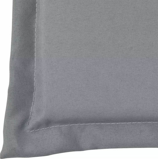 vidaXL Pernă Waterproof Pentru Bancă De Grădină Gri 150x50cm