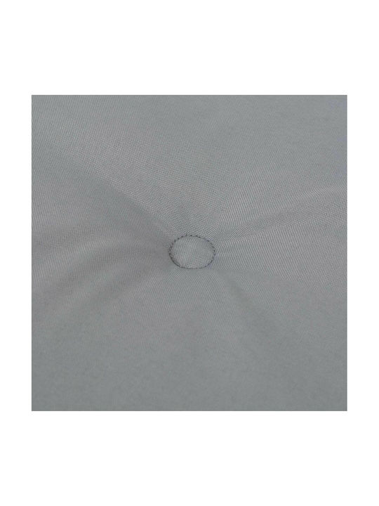 vidaXL Waterproof Bench Cushion for Garden Bench Gray 150x50cm