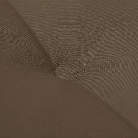 vidaXL Pernă Waterproof Pentru Bancă De Grădină Taupe 120x50cm