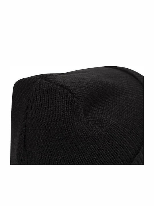 Performance Beanie Beanie with Rib Knit in Black color