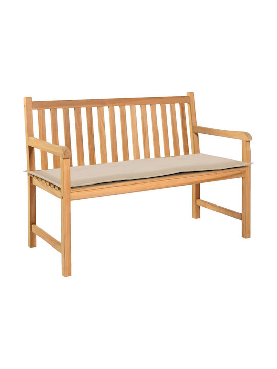 vidaXL Waterproof Bench Cushion for Garden Bench Red 120x50cm