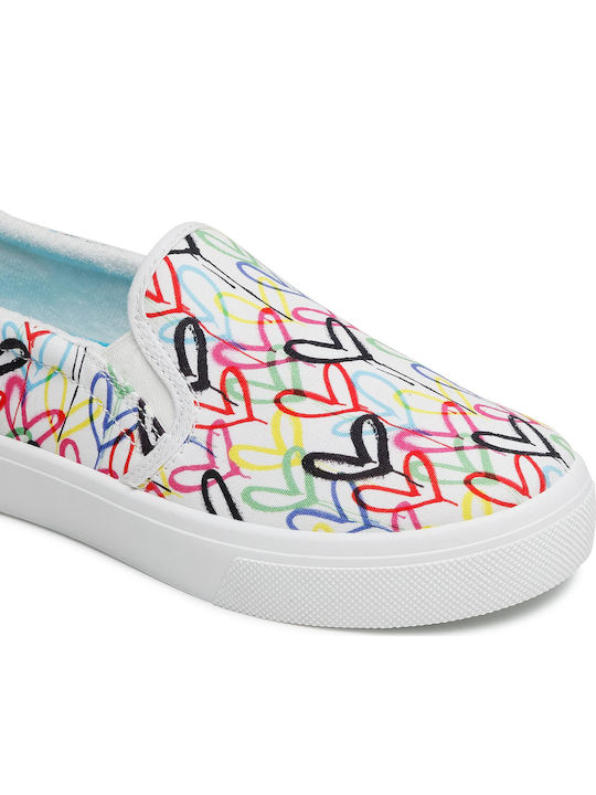 Drippin Love Women's Canvas Slip-Ons