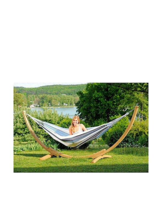 Amazonas Apollo Set Хамак Текстил Със стойка Морски 357x131x104бр
