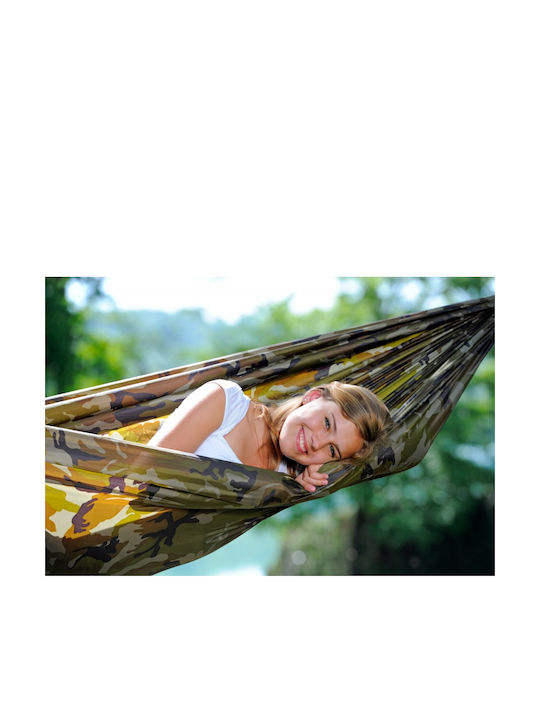 Amazonas Travel Set Хамак Парашут Текстил Камуфлаж 275x140x140бр