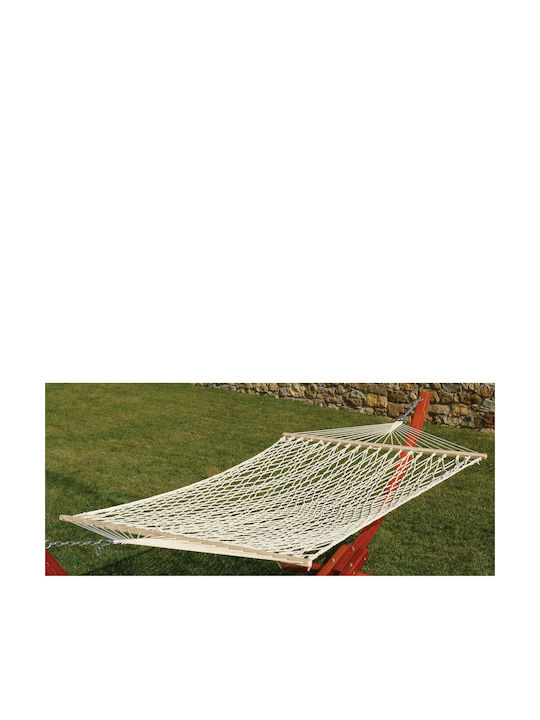Lianos Single Hammock Beige 220x150cm