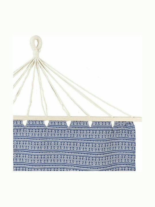 Spokey Zuni Single Hammock Blue 200x100cm Spokey Zuni Single Hammock Blue 200x100cm