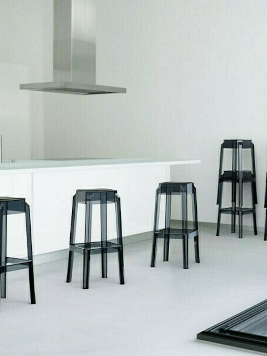 Stool for Bar Outdoor Fox 75 Black 36x36x75cm