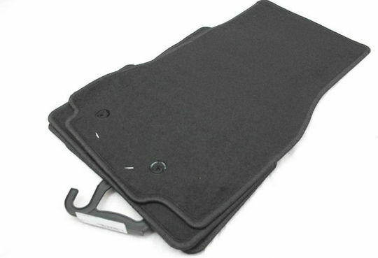 Petex Satz Vorder- und Hintermatten 4Stück aus Teppichboden für Jaguar XF 2008-2015 Schwarz