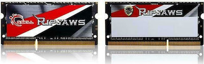 G.Skill 8GB DDR3 RAM με 2 Modules (2x4GB) και Ταχύτητα 1600 για Laptop