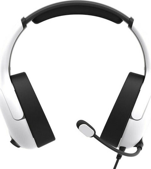 PDP LVL50 PS4 Over Ear Gaming Headset με σύνδεση 3.5mm Λευκό for PS4