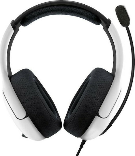 PDP LVL50 PS4 Over Ear Gaming Headset με σύνδεση 3.5mm Λευκό for PS4