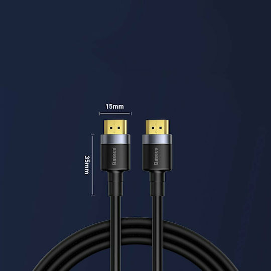 Baseus Cafule HDMI 2.0 Premium High Speed 4K 60Hz HDR Kabel HDMI-Stecker - HDMI-Stecker 3m Schwarz