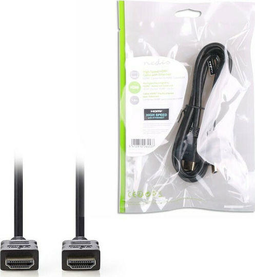Nedis HDMI 1.4 High Speed 1080p 120Hz Cable HDMI Male - HDMI Male 1.5m Black