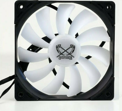 Scythe Kaze Flex 120 RGB (RN) Case Fan με Σύνδεση 3-Pin