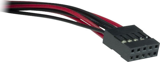 Inter-Tech Fan Set Case Fan 120mm (1500rpm / 60cfm) Χωρίς Led Φωτισμό και Σύνδεση 4-Pin PWM 3τμχ