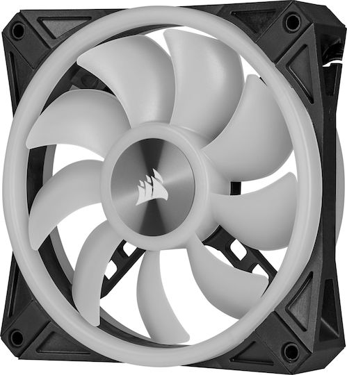 Corsair iCUE QL140 Case Fan 1250rpm 50.2cfm with RGB Lighting and 4-Pin PWM Connection