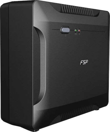 FSP/Fortron Nano UPS Außerbetrieblich 800VA 480W mit 2 Schuko Steckdosen