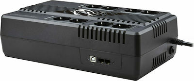 Powerwalker VI 1000 MS UPS Line-Interactive 1000VA 600W с 8 Schuko Гнезда