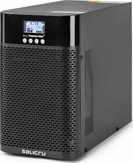 Salicru SLC 1500 TWIN PRO2 UPS On-Line 1500VA 1350W mit 4 IEC Steckdosen