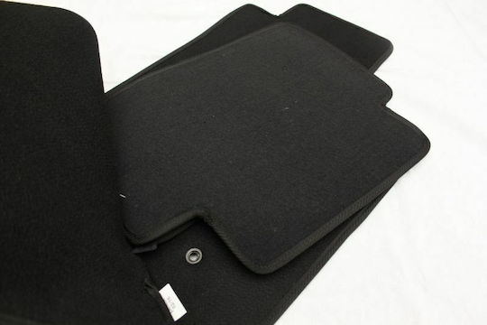 Petex Set of Front and Rear Mats 4pcs for Chevrolet Lacetti 2003-2008 Black
