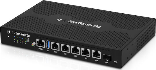 Ubiquiti EdgeRouter 6P Router με 5 Θύρες Gigabit