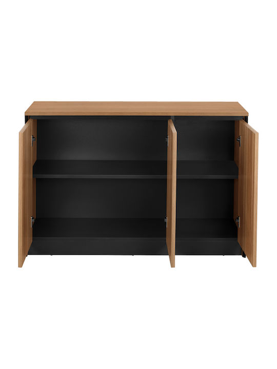 Ξύλινο Ντουλάπι Γραφείου Supreme Δρυς 120x40x80cm