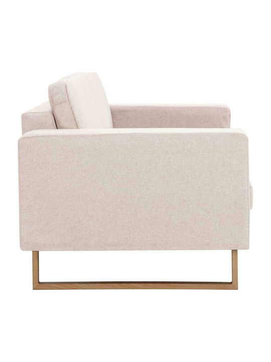 Living Room Furniture Set 3-Seater & 2-Seater Ecru