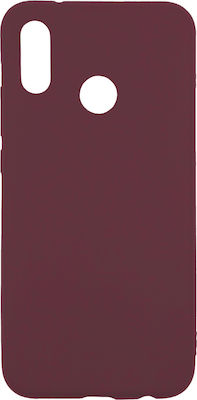 Silicone Back Cover Burgundy (Huawei P20 Lite)