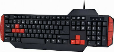 Gembird GGS-UMG4-02 4-in-1 Set Gaming Tastatură cu Taste Iluminate & Mouse (Engleză US)