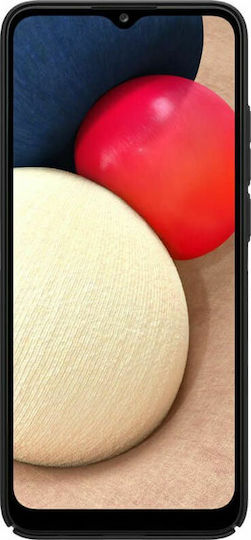 Nillkin Frosted Shield Back Cover Πλαστικό Μαύρο (Galaxy A02s)