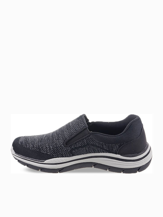 Skechers Expected 2.0 Arago Ανδρικά Casual Παπούτσια Μαύρα