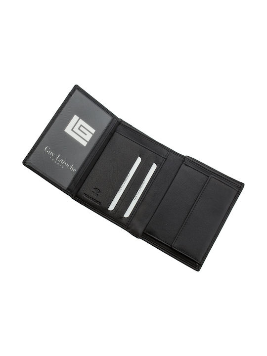 Guy Laroche 22303 Δερμάτινο Ανδρικό Πορτοφόλι με RFID Μαύρο