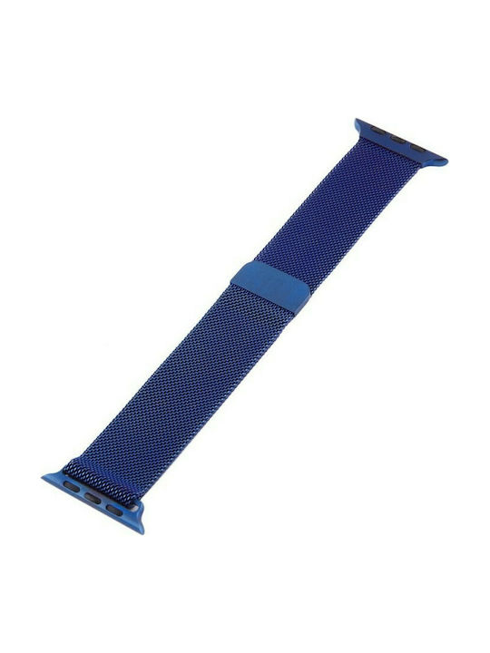 QuickFit Strap Stainless Steel Blue (Apple Watch 38/40/41/42mm)