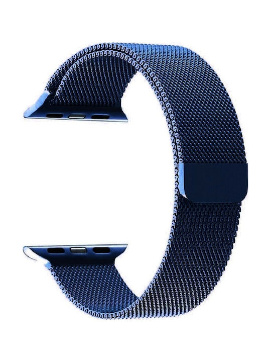 QuickFit Strap Stainless Steel Blue (Apple Watch 38/40/41/42mm)