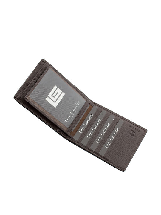 Δερμάτινο Ανδρικό Πορτοφόλι με RFID Καφέ