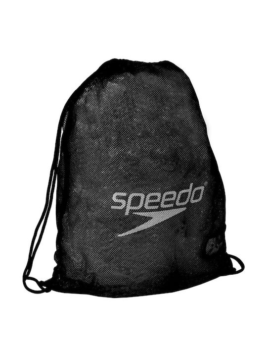 Speedo Equip Mesh Unisex Τσάντα Πλάτης Κολυμβητηρίου Μαύρη