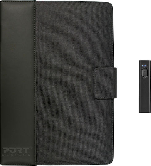 Port Designs Flip Cover Μαύρη (Universal 10.1")