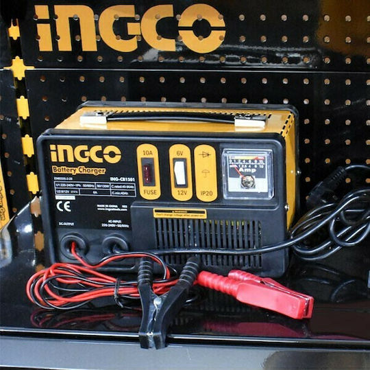 Ingco Încărcător Baterie Auto 6/12V