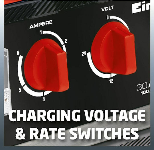 Einhell Φορτιστής Μπαταρίας Αυτοκινήτου 24V CC-BC30