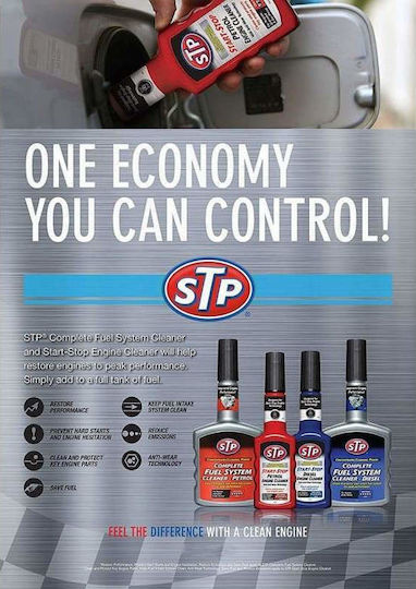 STP Complete Fuel System Cleaner Diesel Antibacterial & Fungicidal Car Additive 400ml
